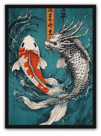 Dragon & Koi