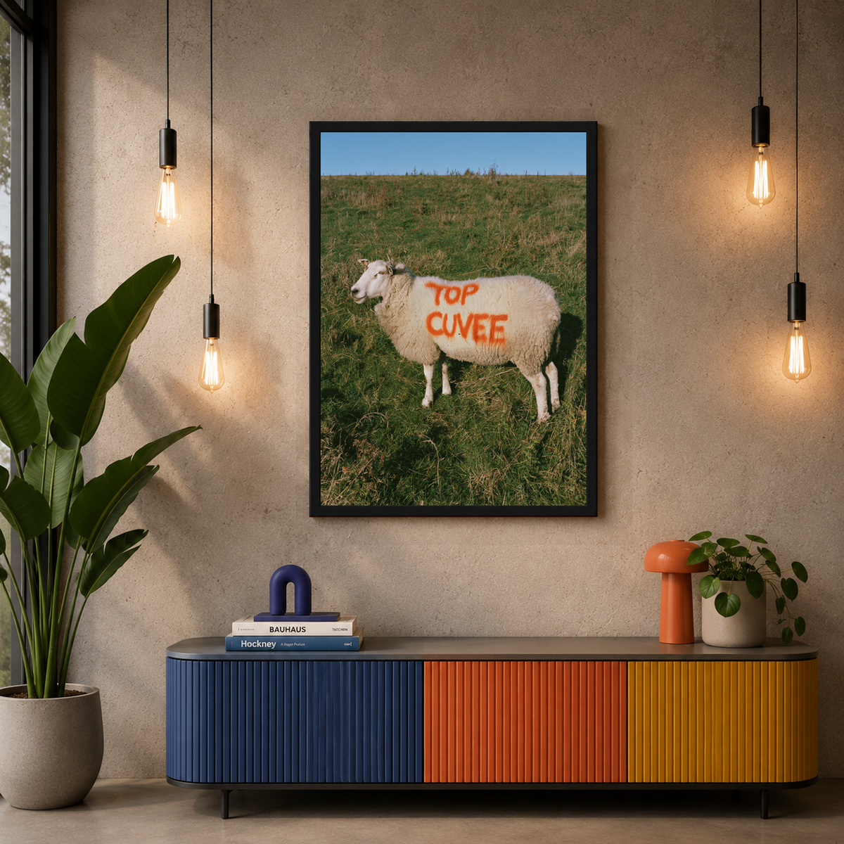 Top cuvee sheep