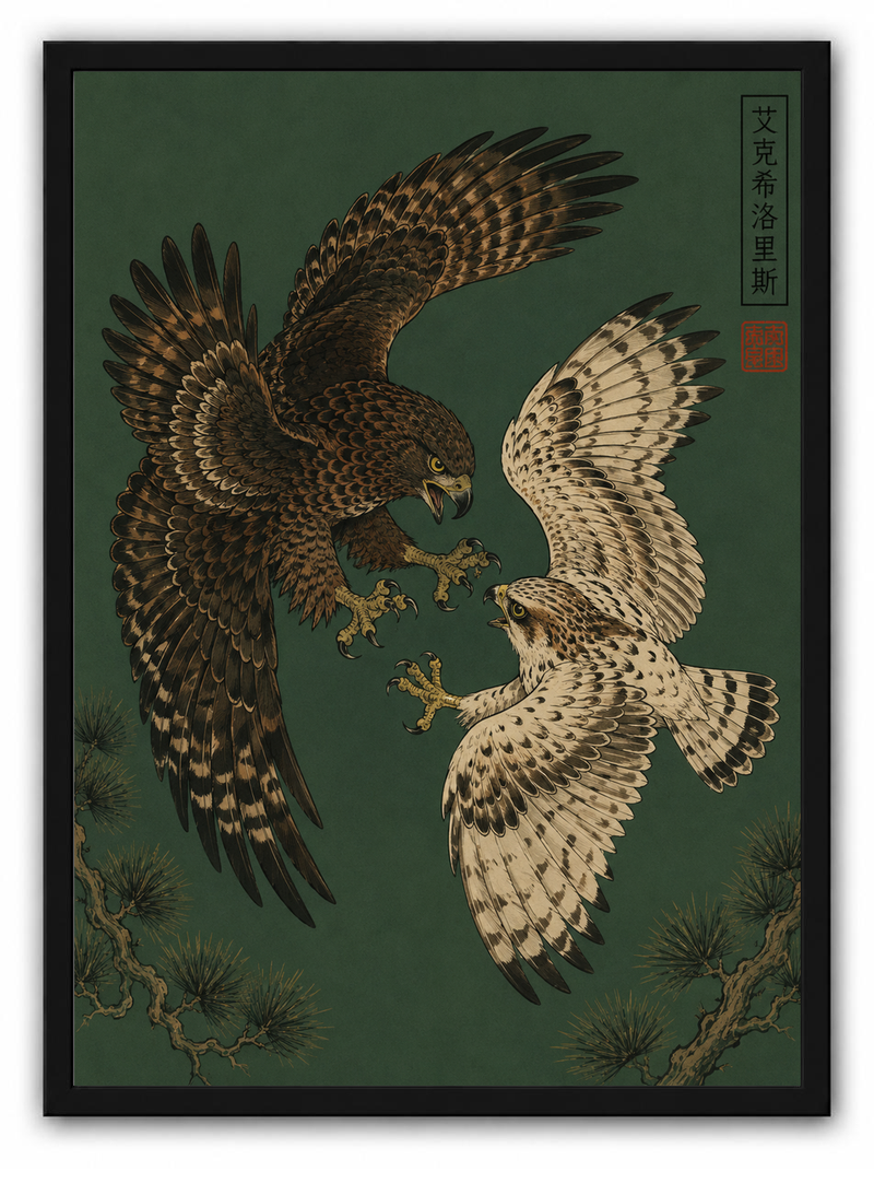 Hawks in Flight