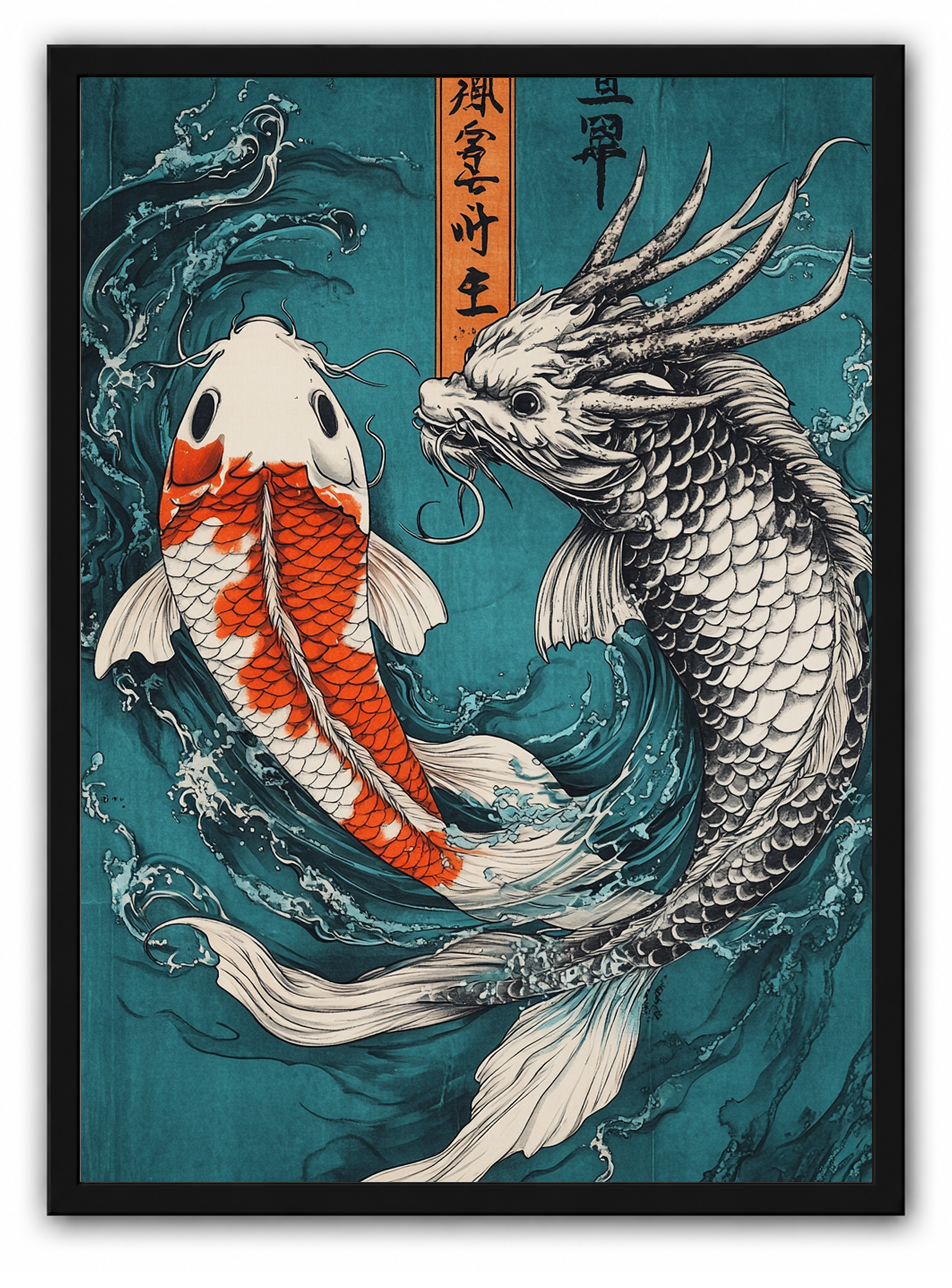 Dragon & Koi