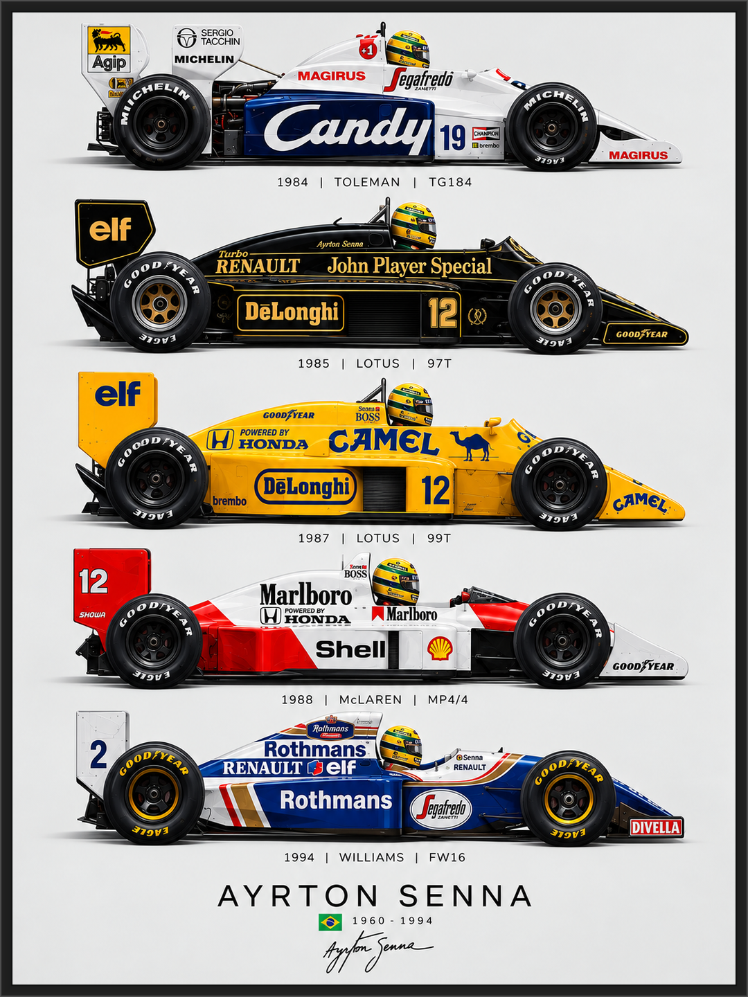Four teams - one legend