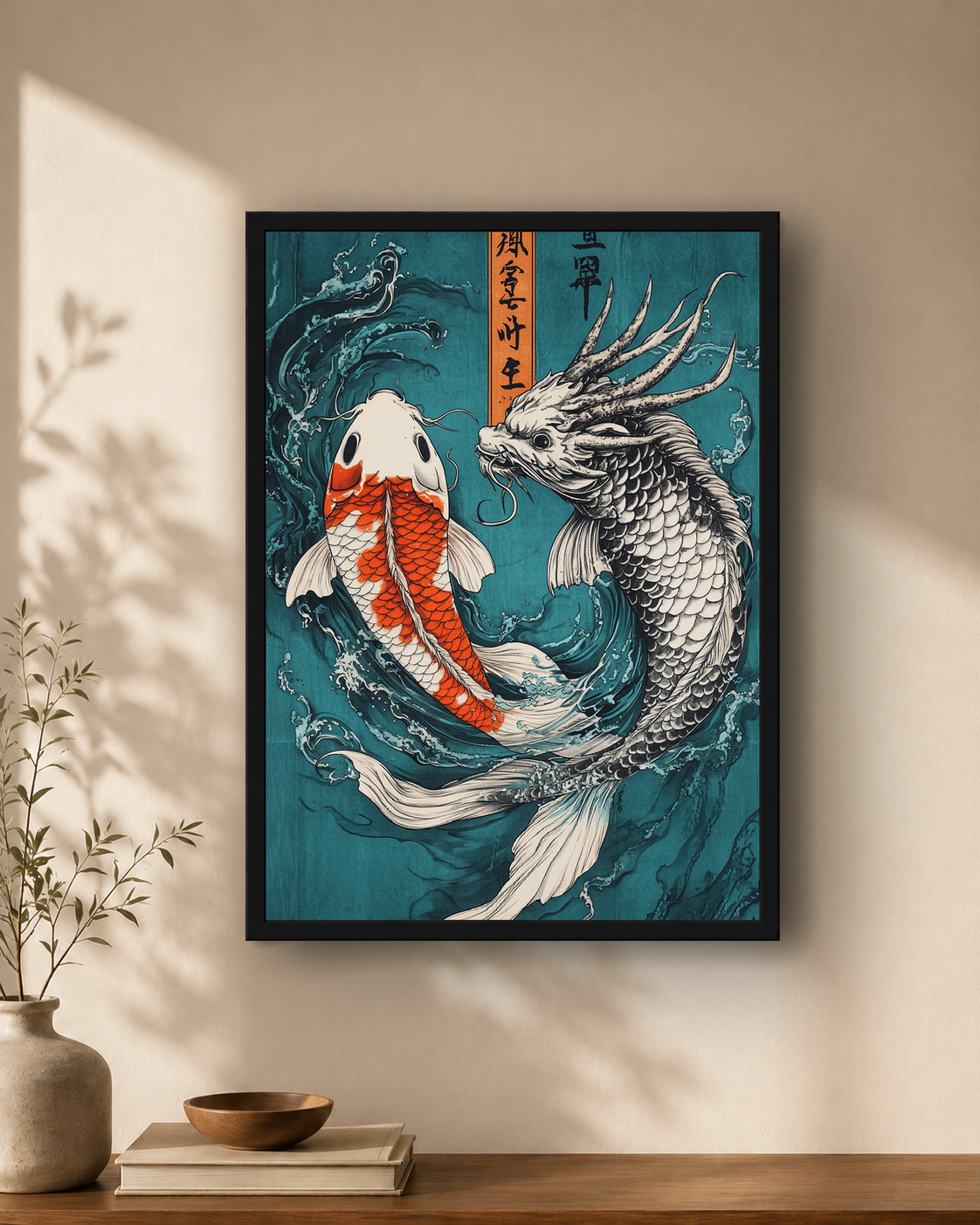 Dragon & Koi