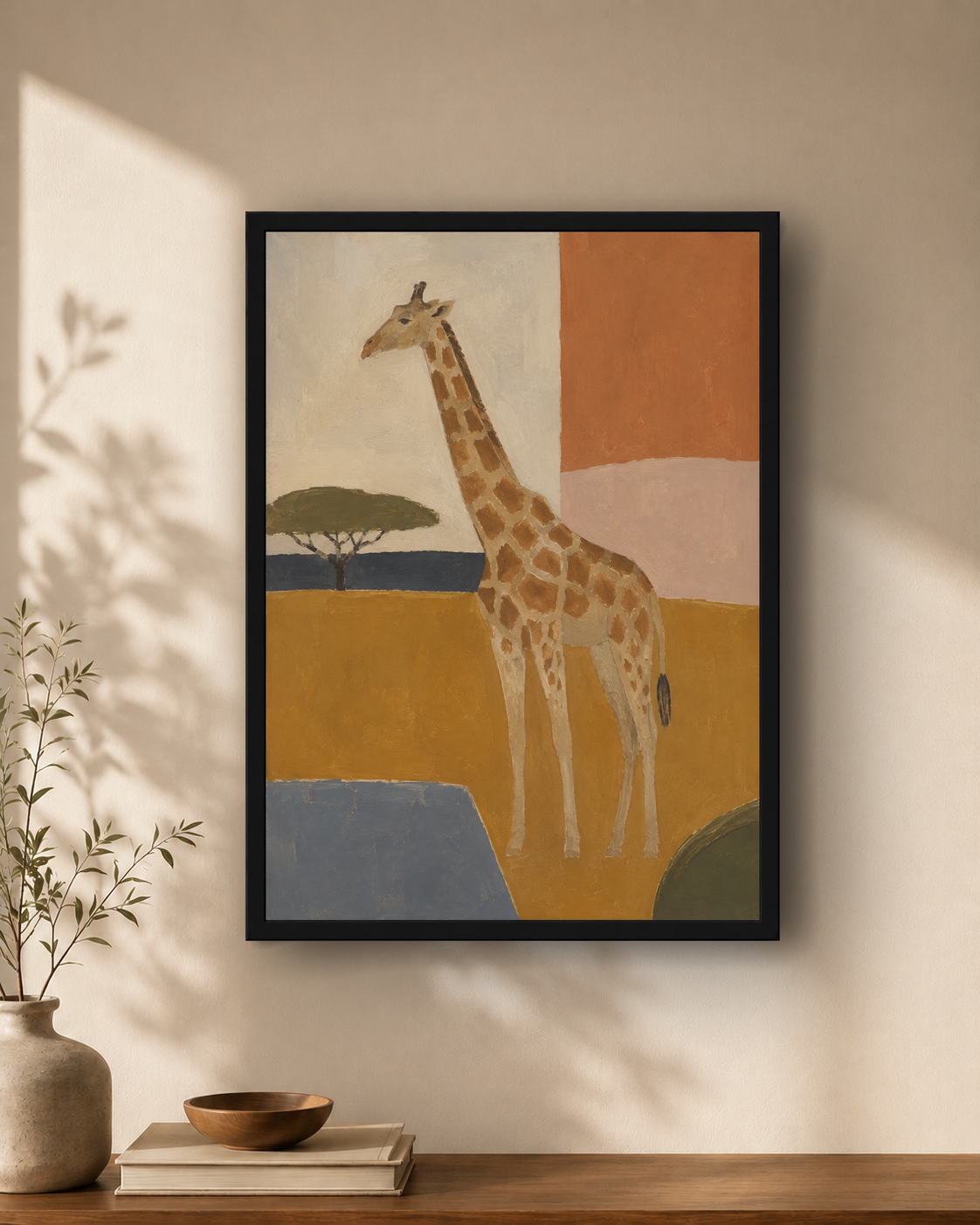 Savanna Giraffe