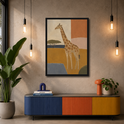 Savanna Giraffe